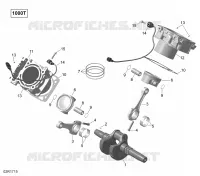 Vilebrequin, Piston et Cylindre - Turbo