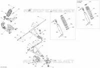 Suspension Avant STD, XT, DPS