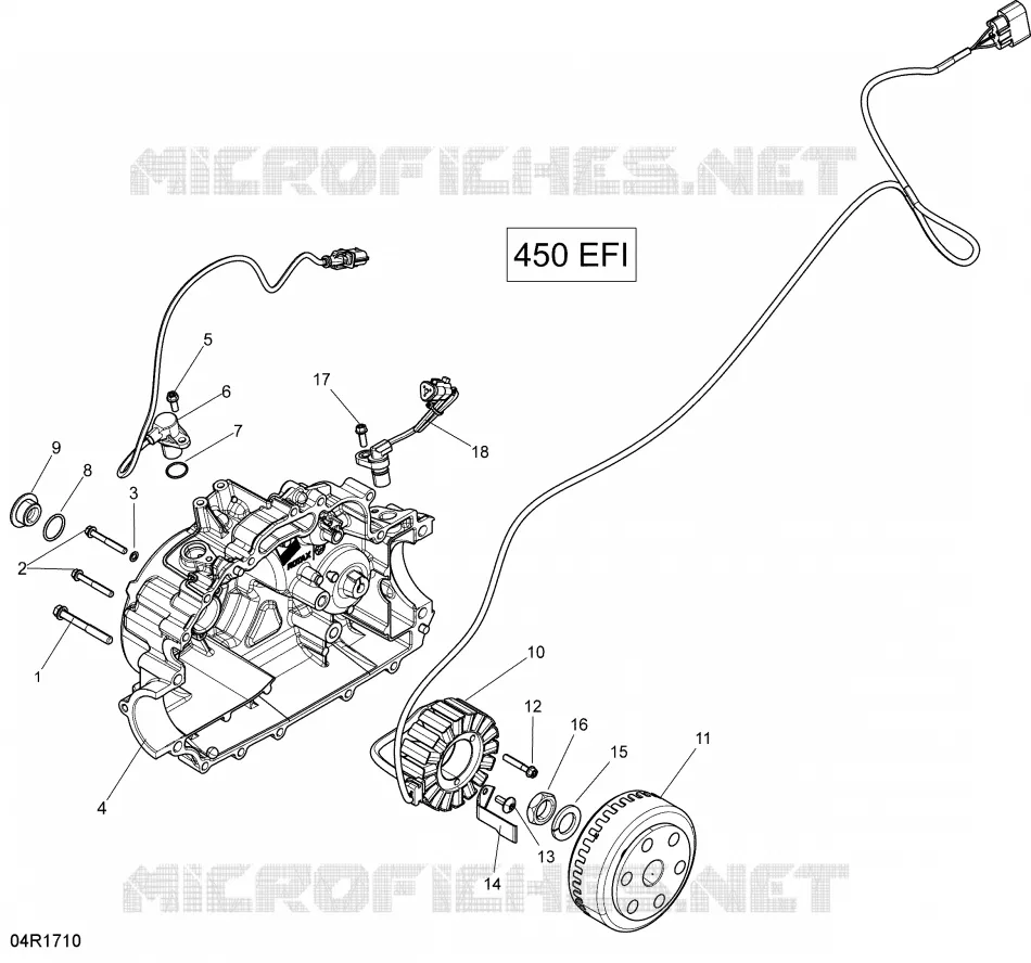 Magnéto - 450 EFI