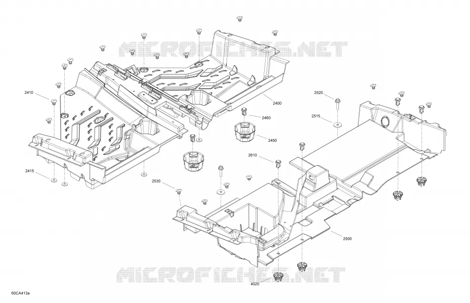 Carrosserie - Habitacle - Plancher