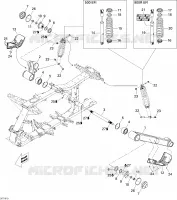 Suspension Arrière 500 EFI