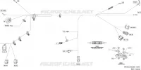 08- 0 - WIRING VOLTAGE REGULATOR - 710008410