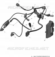 Câblage Moteur Et Module Électronique - 450 EFI - T3 et International