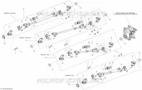 Système Entraînement Arrière Propeller Shaft_13T1501a