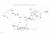 Cabine - HD10 - XT CAB - Amérique Du Nord - Section Pare-Brise et Support Radio