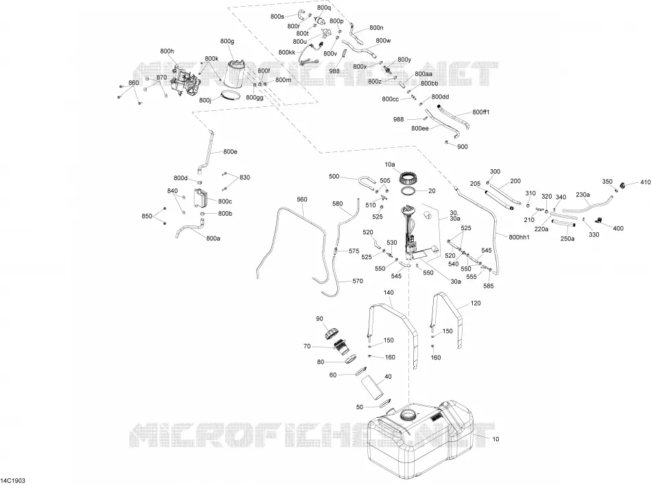 Alimentation - HD10 - EVAP