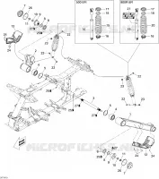 Suspension Arrière 800R