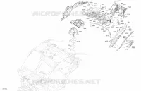 Carrosserie - Section Arrière - Argent Platinum