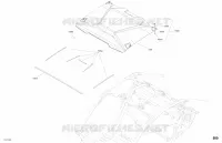 Carrosserie - Section Toit - Noir Carbone