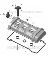 01- ROTAX - Valve Cover