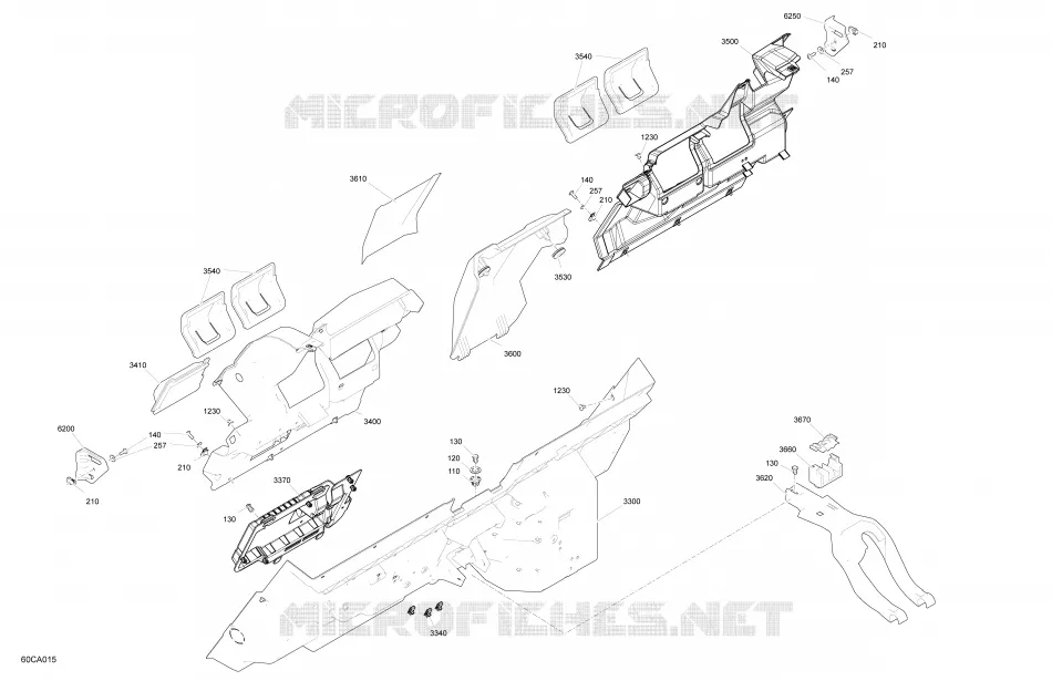 Carrosserie - Habitacle - Panneaux Arrières
