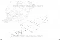 Carrosserie - Noir Carbone - Ensemble XRC - Partie Plancher