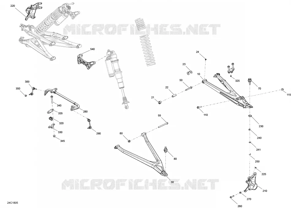 Suspension Avant - Ensemble XRC