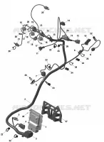 Rotax - Câblage Moteur Et Module Électronique - Turbo RR