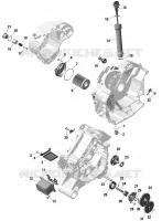 Rotax - Lubrification Du Moteur - Sauf LTD CAB