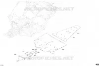 Carrosserie - Noir Carbone - Ensemble XRC - Partie Plancher
