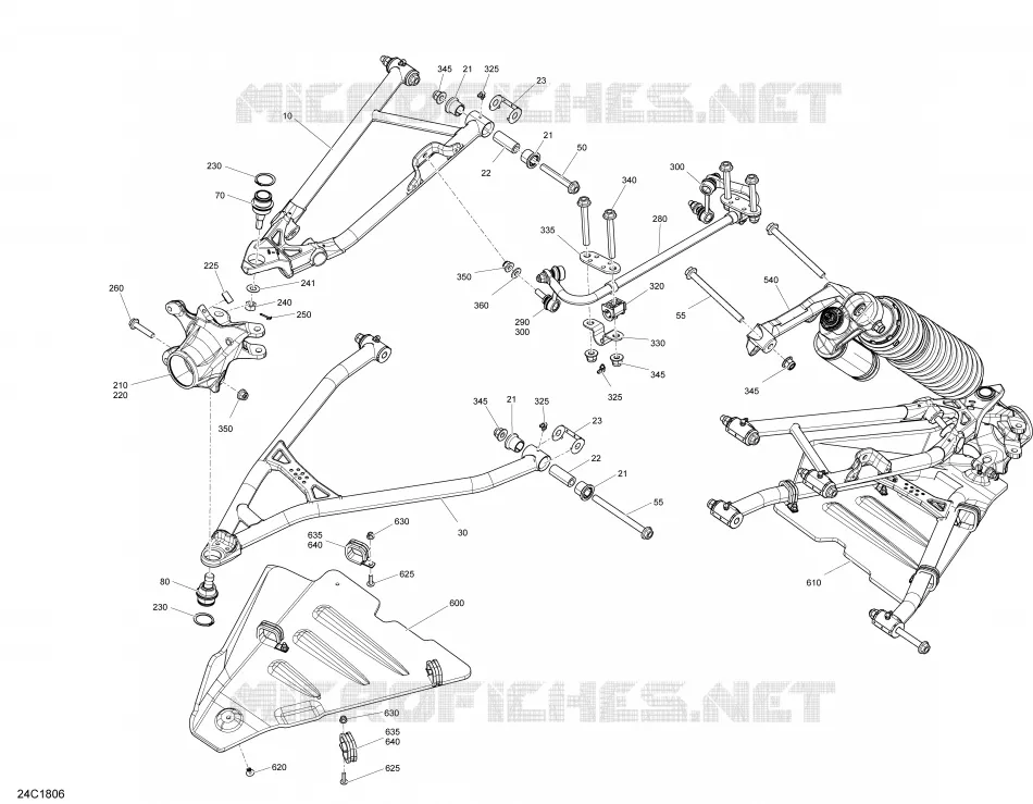 Suspension Avant XRC