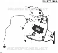 Câblage Moteur Et Module Électronique _51R1532