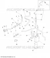 Système EVAP - NO CARB _14Y1505n