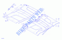 Carrosserie   Section Toît pour Can-Am MAVERICK MAX TURBO RR X RS de 2021