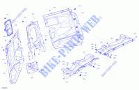 Carrosserie   Habitacle   Mur Coupe Feu pour Can-Am MAVERICK MAX TURBO RR X DS de 2021