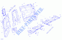 Carrosserie   Habitacle   Mur Coupe Feu pour Can-Am MAVERICK MAX TURBO R DS de 2021
