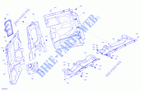 Carrosserie   Habitacle   Mur Coupe Feu pour Can-Am MAVERICK MAX TURBO DS de 2021