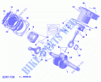 Vilebrequin, Piston Et Cylindre   HD8 pour Can-Am DEFENDER HD8 de 2020