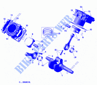 Vilebrequin, Piston Et Cylindre pour Can-Am MAVERICK TRAIL DPS 1000 T de 2019