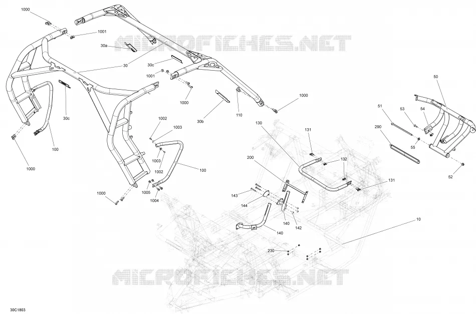 Châssis Maverick Non MAX Can-Am SSV MAVERICK 2018 MAVERICK  MAVERICK
