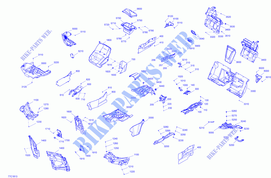 Habitacle   Tous Les Modèles pour Can-Am MAVERICK X3 TURBO de 2018