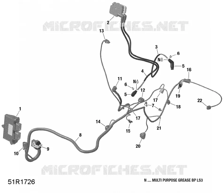Câblage Moteur Et Module Électronique - HD8 Can-Am SSV DEFENDER HD8 / HD10 2017 DEFENDER HD8 / HD10  DEFENDER HD8 / HD10