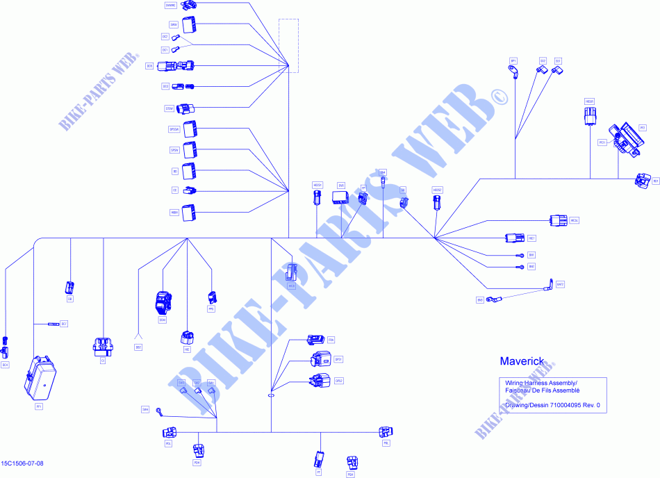 Câblage Électrique Main_15C1506 pour Can-Am MAVERICK 1000 de 2015