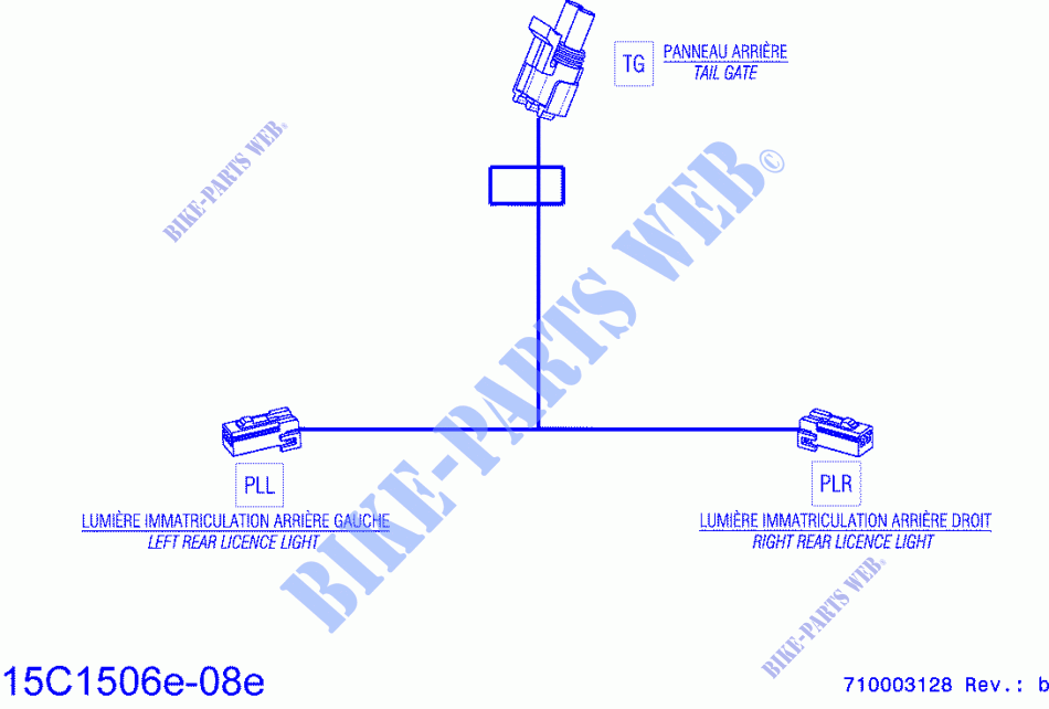 Câblage Électrique Plate Europe_15C1506e pour Can-Am MAVERICK 1000 de 2015