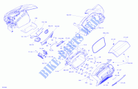 Carrosserie   Boîtes De Rangement Latérales pour Can-Am SPYDER RT (FABRIQUE APRES 09/2020) de 2021