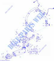 Système Échappement _21Y1507 pour Can-Am SPYDER ST LIMITED SE5 de 2015