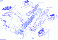 Carrosserie Et Accessoires Footrest_31Y1501d pour Can-Am SPYDER RT SE6 de 2015