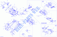 Carrosserie Et Accessoires Rear Grab Handle_31Y1513h pour Can-Am SPYDER F3 S SM6 de 2015