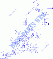 Système Échappement _21Y1407 pour Can-Am SPYDER RS SM5 de 2014