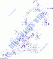 Système Échappement _21Y1406 pour Can-Am SPYDER ST LIMITED SE5 de 2014