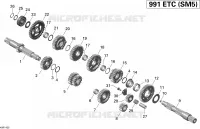 Boîte De Vitesses pour Can-Am SPYDER ST SM5 de 2014