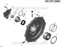 Couvercle De Diaphragme pour Can-Am SPYDER ST SM5 de 2014