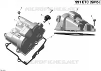 Couvercle De Soupapes pour Can-Am SPYDER ST SM5 de 2014
