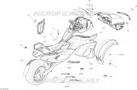 Décalques _32Y1404 pour Can-Am SPYDER ST SM5 de 2014