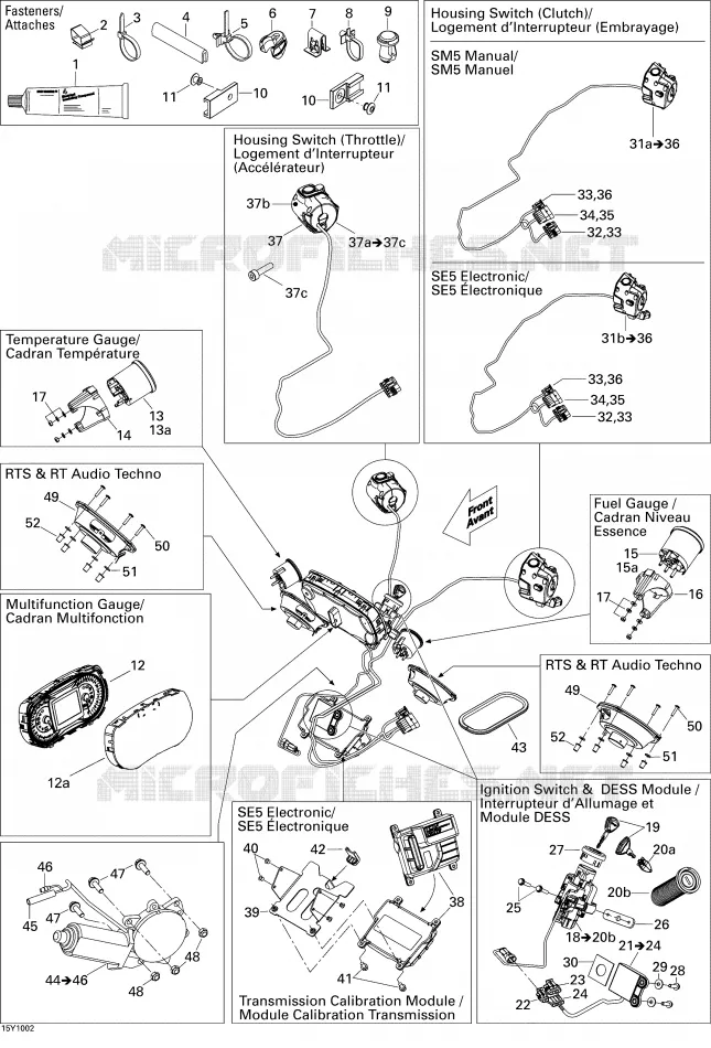 Road Passion Plaquettes De Frein Arrière Pour CAN-AM Spyder SM5 GS990 SE5 RS 2008-2011