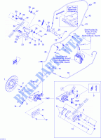 Frein Hydraulique, Arrière SM5 Manual pour Can-Am SPYDER GS SM5 de 2009
