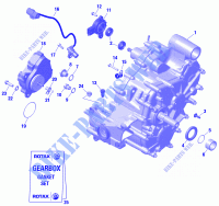 Rotax   Boîte De Vitesses Et Composantes 420686214   XU+ pour Can-Am OUTLANDER XT / XU+ 650 T de 2021
