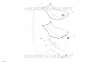Carrosserie   Siège pour Can-Am OUTLANDER X MR 650 de 2021
