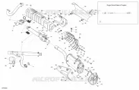 Moteur   Échappement pour Can-Am OUTLANDER X MR 650 de 2021