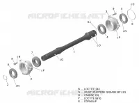 Rotax   Arbre Entraînement pour Can-Am OUTLANDER X MR 650 de 2021